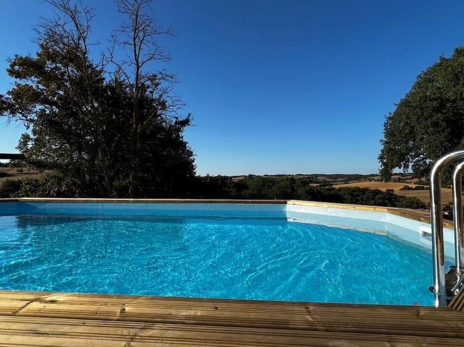 Gite A La Ferme Avec Jacuzzi Et Piscine Chauffee Saint-Felix-de-Tournegat Ngoại thất bức ảnh